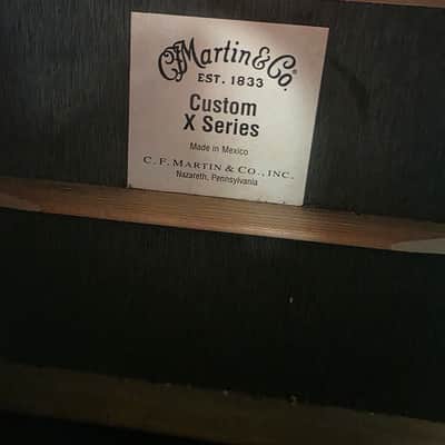 Martin Custom X Series 12-String Dreadnought 2010s - Natural image 6