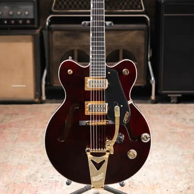 Gretsch Limited Edition Abbey Road Studiomatic Hollow Body with Bigsby Electric Guitar - Classic Walnut Stain with Hardshell Case image 3