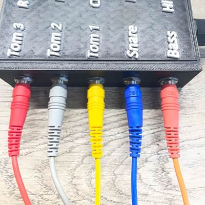 Snake Bite Custom Made Roland Drum Module Breakout Box. Break Free From The Short Cable Snakes! image 9