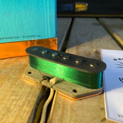 General Vintage Tone  Telecaster Custom GVT N.O.S Belden green magnetic wire Chicago, ILL. image 11