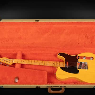 1998 Fender American Vintage AVRI '52 Telecaster MN - Butterscotch Blonde | USA 1952 Reissue Medium C Neck Profile 3.57kg | OHSC image 24