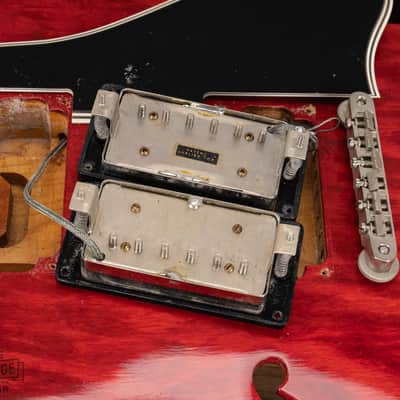 1960 Gibson ES-335 Cherry Long Guard image 16