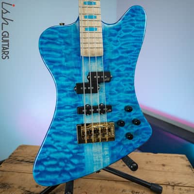 2020 Spector NS-2X Bahama Blue Gloss image 1