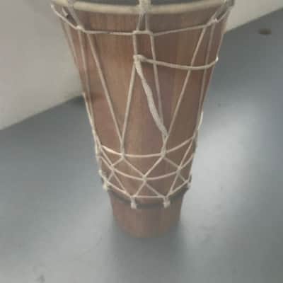 Handmade Djembe 8" Skin  - Beautiful Natural Wood! Sale Benefits Music Education Nonprofit! image 2
