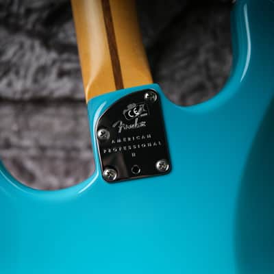 Fender American Professional II Stratocaster Miami Blue image 8