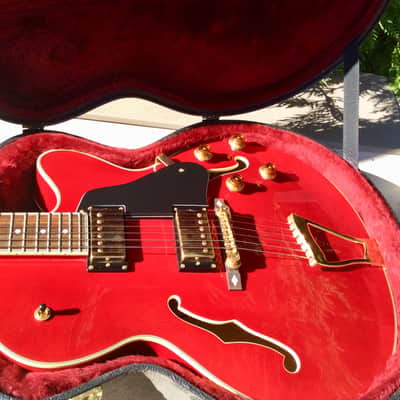 Hamer Grand Ole Opry Prototype 2005 Cherry Transparent image 1