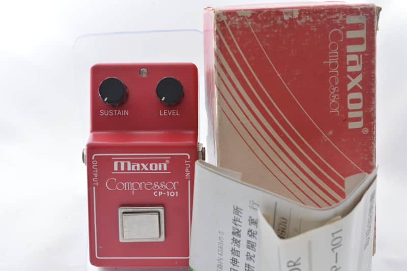 Vintage Maxon CP-101 Compressor Big Case RCA CA3080E MIJ 1981 w/Box & Manual Bild 1
