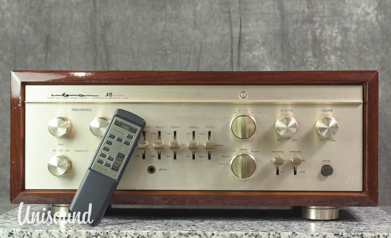 LUXMAN LX38 ULTIMATE Integrated Amplifier Wooden Cabinet | Reverb