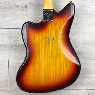 FENDER Custom Shop 1959 Jazzmaster Relic, Rosewood Fingerboard, Chocolate 3-Tone Sunburst image 8