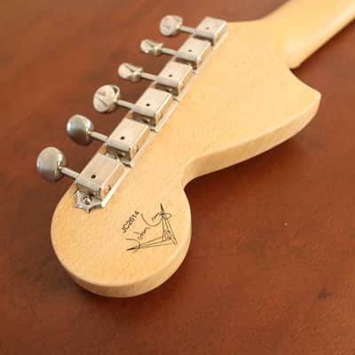 Fender John Cruz Masterbuilt 1969 NOS Stratocaster 2014 - Olympic White image 9
