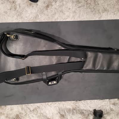 Immagine Glenn Chronkite Black Leather Les Paul Gig Bag - 3