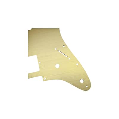 HH Metal Guitar Pickguard 11 Hole with Covered Humbucker 2-Pot Layout - for Fender Squier Strat Style Electric Guitar Stainless Steel image 2