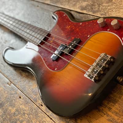 Fender FujiGen 1962 Reissue Precision Bass MIJ I-Serial 1990 Three Tone Sunburst image 4