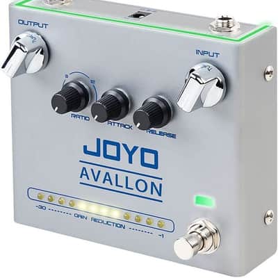 JOYO Compressor Guitar Pedal Dynamic Feedback Warm Tone For Electric Guitar Bass image 2