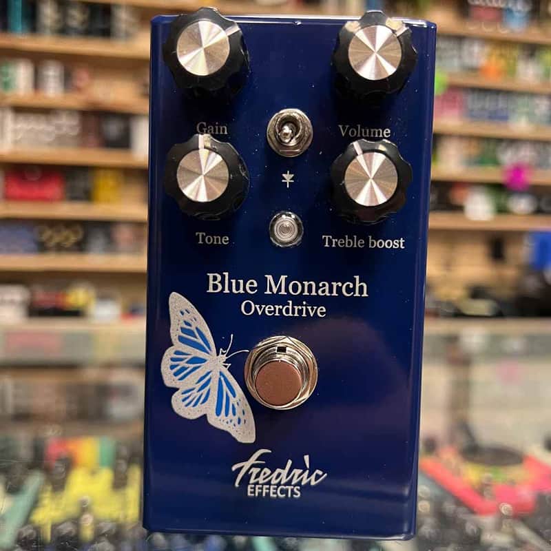 Fredric Effects Blue Monarch Overdrive Pedal image 1
