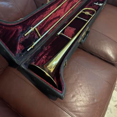 Buescher Custom (1955) Aristocrat (Big B) (Model 414) Bb Tenor Trombone SN 351973(professional) image 3