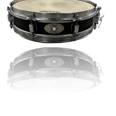 Pearl S1330B/C103 13x3" Steel Piccolo Snare Drum 2010s - Piano Black image 1