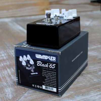Used Wampler Black '65 Vintage Overdrive Effect Pedal with Box image 3