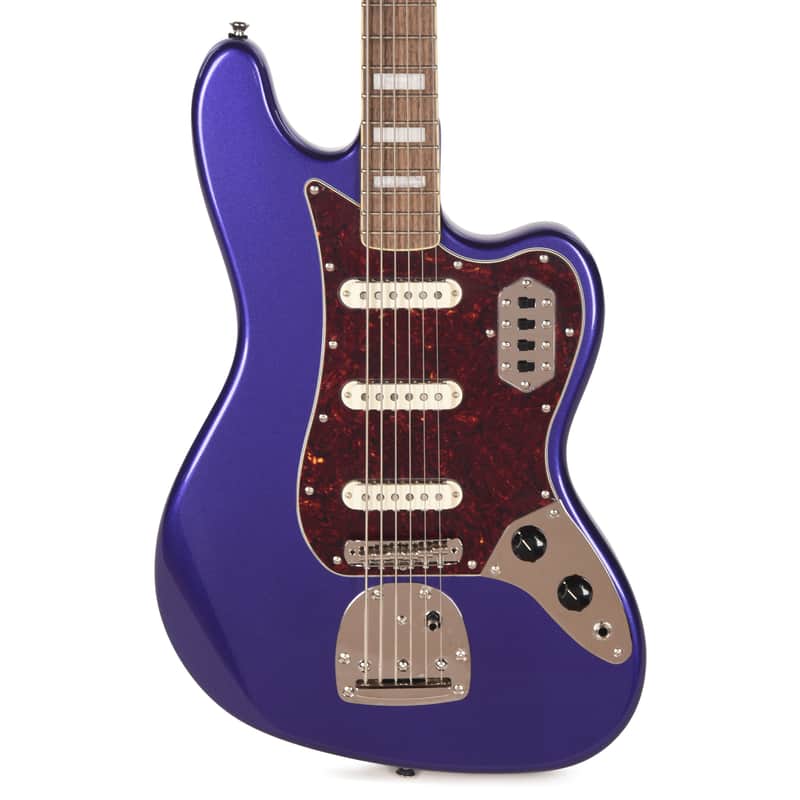 Squier Classic Vibe Bass VI Purple Metallic w/Matching | Reverb