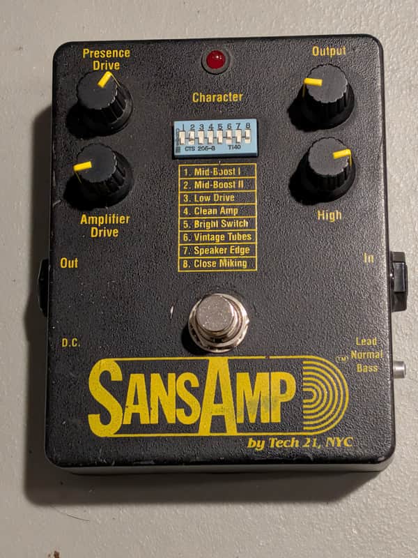 Tech 21 SansAmp Original 1990s - Black image 1