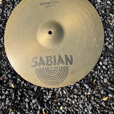 Sabian AAX 14” Xplosion and 15” Vintage Unknown Crash Cymbals image 4
