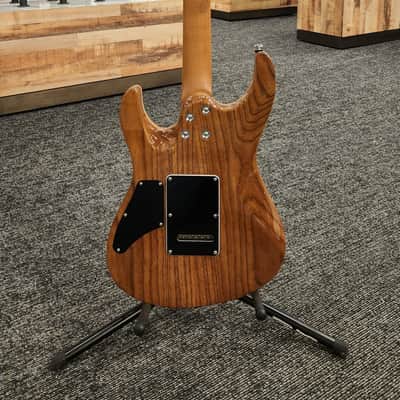 Suhr Firehouse Guitars Exclusive Modern HH Carve Top, Trans Amber w/ Case image 5