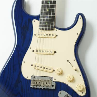 Fender Custom Shop Classic Player Stratocaster 2005 - Cobalt Blue Transparent image 4