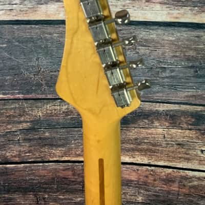 Used White Tiger MIJ USA Designed Strat Style Electric Guitar with Case image 10