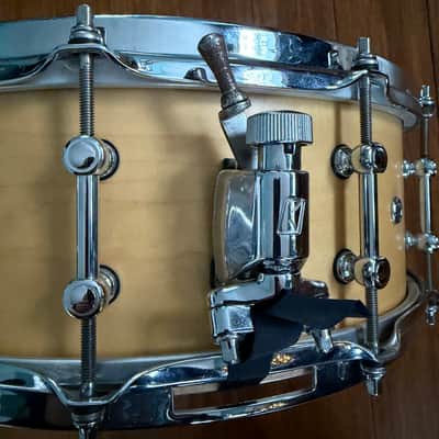 Tama LMP1455SMP 14"x5.5” S.L.P. Classic Maple Snare Drum w/ upgraded Puresound Snare Wires image 5