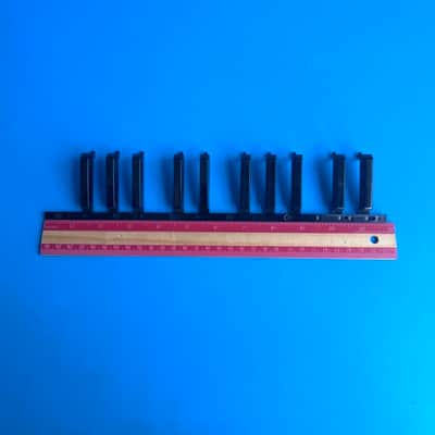 CASIO MT-240 Vintage Keyboard Replacement Part: Right Black Keys [2 Octaves] image 7