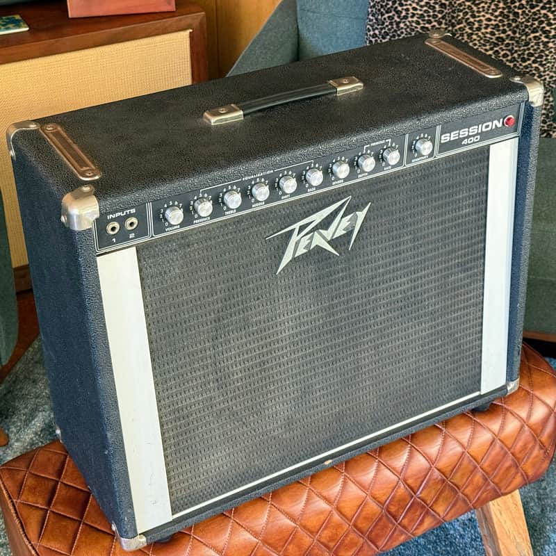 1988 Peavey Session 400 15" combo solid state guitar amp