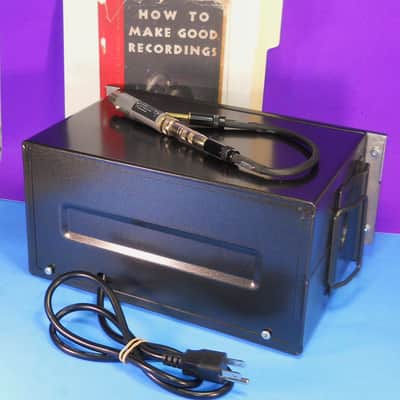 Available SEPT 20 - Matched Stereo Pair Kremer Kraft AKAI 2 M-8 Tube Mic Preamp Tube Direct In Vint.Mic Trans & Custom Case image 5