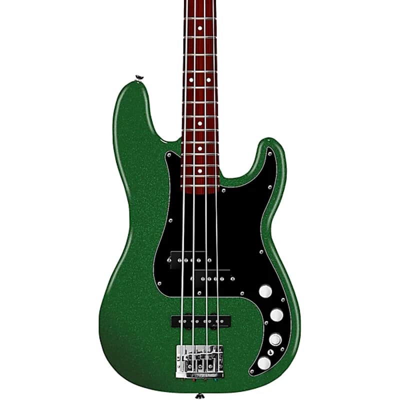 Fender Player II Modified Active Precision Electric Bass, Rosewood Fingerboard, Harvest Green Metallic TGF33 image 1