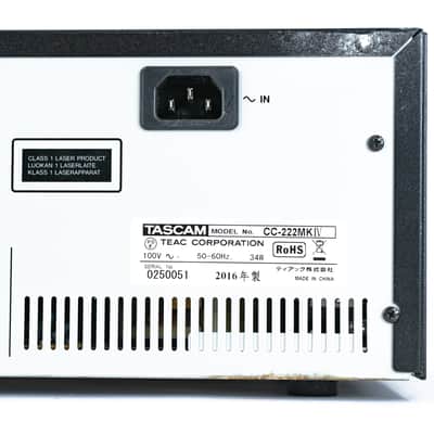 TASCAM CC-222 CC 222 MKIV Combination CD Recorder and Cassette Player Rackmount image 5