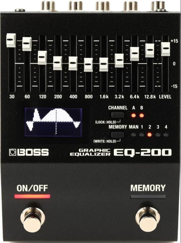 Boss EQ-200 Graphic Equalizer Pedal image 1