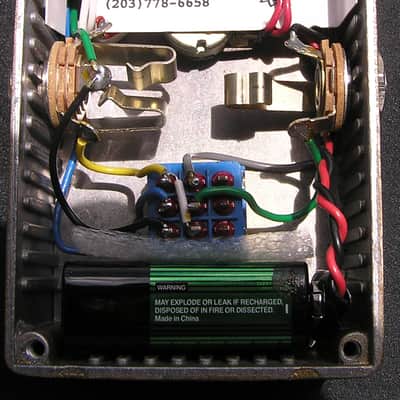 2006 Analog Man Sunface White Dot NKT 275 Germanium Sun Dial Gold image 8