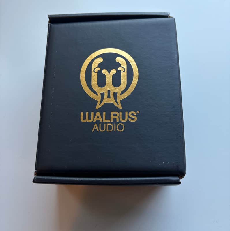 Walrus Audio Canvas Stereo Dual Line Isolator Direct Box 2022 - Present - Black w/ Rainbow Graphic image 1