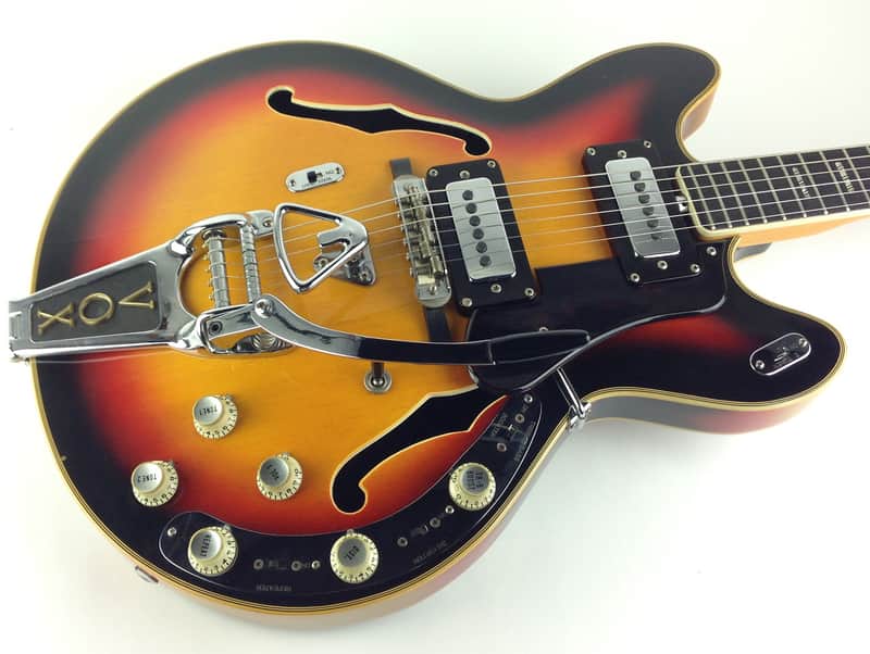 Vox Ultrasonic 1967 Sunburst image 1