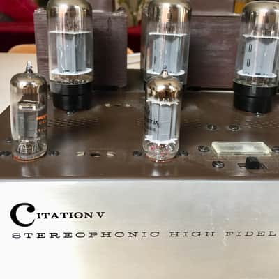 Legendary Harman Kardon Citation V Tube amp image 4