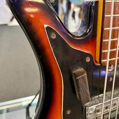 Teisco Shark Fin Bass Made In Japan, Burst Vintage '60s- Pre Owned image 7
