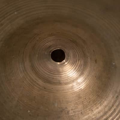 Vintage Zildjian 15" Transition Stamp Sizzle Hi Hat Cymbals 900g 1077g image 5