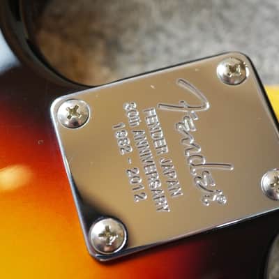 2012 Fender Japan ST-W 3CS 30th Anniversary Double Neck 6/12 String Stratocaster Limited MIJ image 14