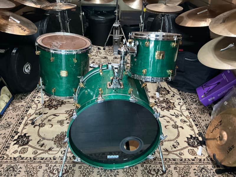 Yamaha Maple Custom 1998 - Turquoise image 1