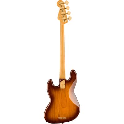 Fender 75th Anniversary Commemorative Jazz Bass w/Rosewood Fingerboard - 2-Color Bourbon Burst image 3