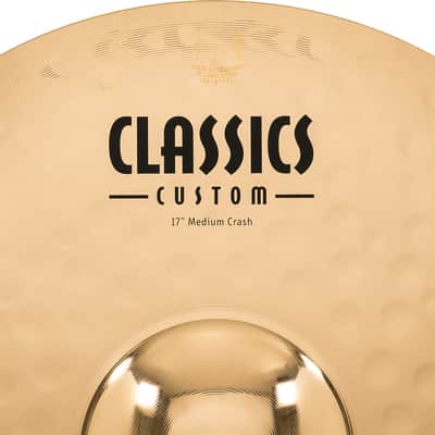 MEINL CC17MC-B Classics Custom Brilliant Medium Crash 17 Zoll Becken image 6