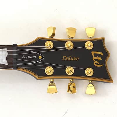 ESP LTD EC-1000 VB Vintage Black Guitar B-Stock 0019 image 4