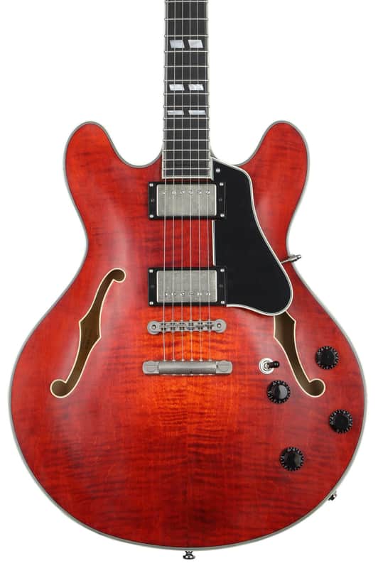 Eastman Guitars T59/TV Thinline Semi-hollowbody Electric Guitar - Truetone Vintage Classic image 1
