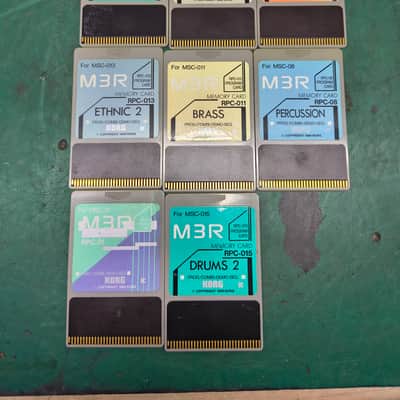 8x RPC program cards for the the 3R