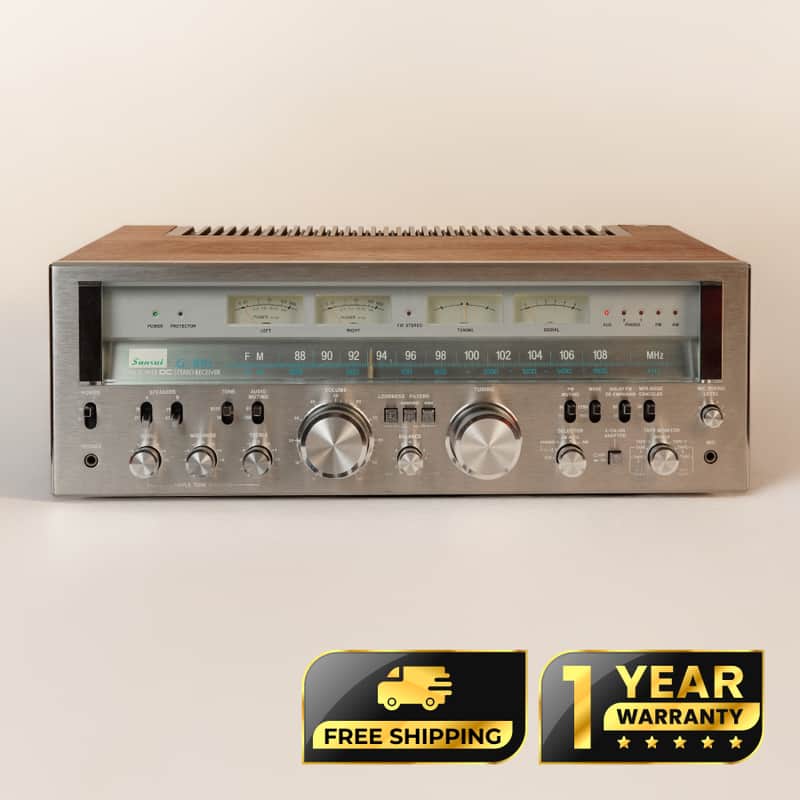Sansui G-801 120WPC Stereo Receiver Professionally Restored 1-Year Warranty image 1