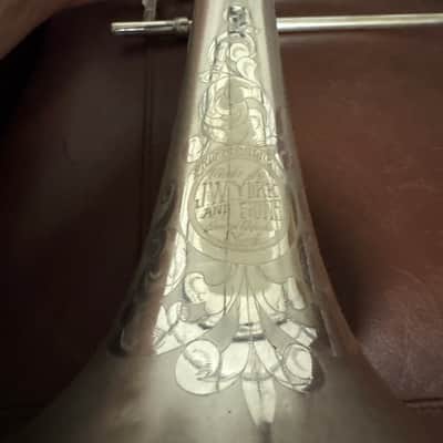 York Bb Trombone (Model 83) (1912)(Professional) (Grand Rapids) SN 30317 (JW York) image 4